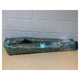 Terrace Black 8 ft. x 10 ft. Border Indoor/Outdoor Area Rug