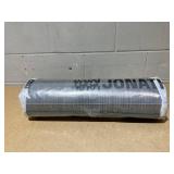 Haze Solid Low-Pile Emerald Runner Rug