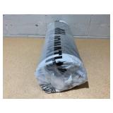 Haze Solid Low-Pile Emerald Runner Rug