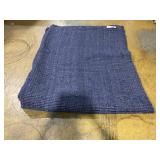JONATHAN Y Pata Hand Woven Chunky Jute Navy Area Rug
