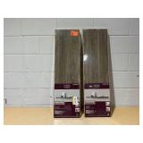 LOT OF 2 Home Decorations Chicago Floating Grey Oak Decorative Wall Shelf