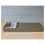 LOT OF 2 Home Decorations Chicago Floating Grey Oak Decorative Wall Shelf