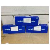 LOT OF 3 Onn. 120" Portable Indoor/Outdoor 16:9 Projection Screen with Stand