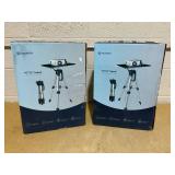 LOT OF 2 Vankyo WT50 Aluminum Tripod Projector Stand, Adjustable and Portable