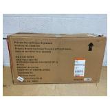 StyleWell - Banford Riverbed Beige Upholstered Dining Chair with Sable Brown Wood Legs (Set of 2)