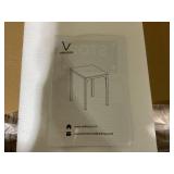 VEIKOUS 27.6 in. W Writing Computer Desk Wood Dining Table with 4-Legs