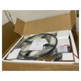 Round Dining Table for 4-6, 47" Farmhouse Circle Kitchen Table