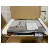 Vissani Siena 30 in. 350CFM Convertible Pyramid Wall Mount Range Hood in Stainless Steel with Charcoal Filter and LED Lighting