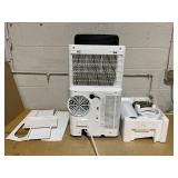 Toshiba 8,000 (DOE) BTU Portable Air Conditioner Cools 350 sq. ft. with Dehumidifier and Remote Control in White