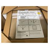 StyleWell Ash Modern Frame with White Matte Gallery Wall Picture Frames (Set of 4)