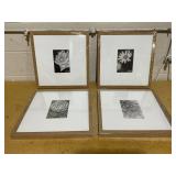 StyleWell Ash Modern Frame with White Matte Gallery Wall Picture Frames (Set of 4)