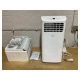 LG 6,000 (DOE) BTU 115-Volt Portable Air Conditioner Cools 250 Sq. Ft. with Dehumidifier and LCD Remote