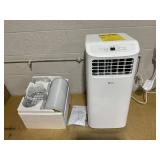 LG 6,000 (DOE) BTU 115-Volt Portable Air Conditioner Cools 250 Sq. Ft. with Dehumidifier and LCD Remote
