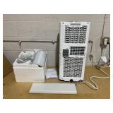 LG 6,000 (DOE) BTU 115-Volt Portable Air Conditioner Cools 250 Sq. Ft. with Dehumidifier and LCD Remote