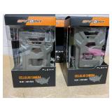 SPYPOINT Flex-M Twin Pack Cellular Trail Cameras - Best Hunting Accessories, No WiFi Needed, GPS, Night Vision, Dual-Sim LTE, IP65 Water-Resistant Game Camera, 28MP Photos, 720p Videos + Sound