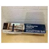 Hampton Bay 28 in. 3 Speed Oscillating Tower Fan in Black