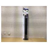 Lasko Xtra Air 48 in. 12-Speed Smart Tower Fan in Gray w/ DC Motor, Works w/ Alexa, Google