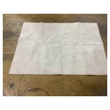 Tan Area Rug Measures 183" x 136"