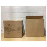 LumiSource Grotto Counter Stools for Kitchen Counter in Walnut Wood, Counter Height Chairs, Bar Stools Set of 2, Counter Height Chairs, Bar Stools for Kitchen Island