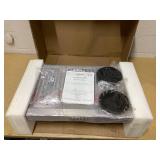 Vissani Sarela 30 in. W x 7 in. H 500CFM Convertible Under Cabinet Range Hood in Stainless Steel with LED Lights and Filter