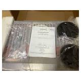 Vissani Sarela 30 in. W x 7 in. H 500CFM Convertible Under Cabinet Range Hood in Stainless Steel with LED Lights and Filter