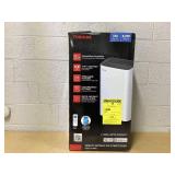 Toshiba 8,000 (DOE) BTU Portable Air Conditioner Cools 350 sq. ft. with Dehumidifier and Remote Control in White