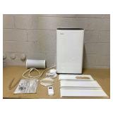 Toshiba 8,000 (DOE) BTU Portable Air Conditioner Cools 350 sq. ft. with Dehumidifier and Remote Control in White