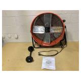 Commercial Electric 24" 2-Speed Heavy Duty Tilt Drum Fan