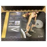 LOT OF 4 6PCS CAP Pack of Puzzle Mats - Diamond Pattern