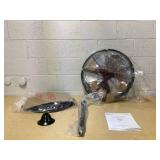 Commercial Electric 20" Oscillating Pedestal Fan with Adjustable Height