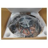 Farmhouse Flush Mount Caged Ceiling Fan with Lights