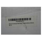 Farmhouse Flush Mount Caged Ceiling Fan with Lights