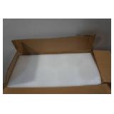 7-Piece Glass Cylinder Center Piece Vases - 10"