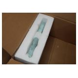 2-Light Modern Outdoor/Indoor Light Fixture - Matte Black