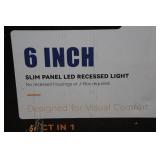 Mico 24-Pack 6" Slim Panel LED Recessed Lights
