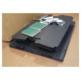 Trading Card Storage Box with Labels and Tapes