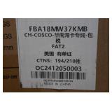 53" Ceiling Fan - Black/Natural Wood