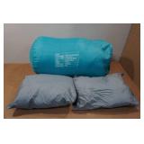 Extreme Temp Sleeping Bag with Two Pillows
