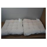 *2* Square Floor Pillows - 22"