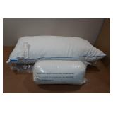 Set of Two Shredded Memory Foam Pillows - King