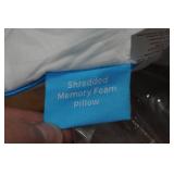 Set of Two Shredded Memory Foam Pillows - King