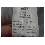 Set of Two Shredded Memory Foam Pillows - King