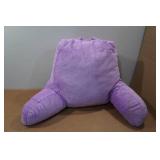 Shredded Memory Foam Reading Pillow - Purple