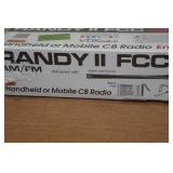 President Randy II FCC Handheld or Mobile CB Radio