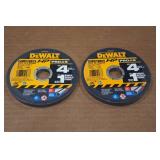 *2* DeWalt 5-Packs Metal Cut Off Discs