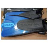 Cressi Adult Rondine Palau Fin Snorkel Set - Fin Size S/M