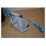 Cressi Adult Rondine Palau Fin Snorkel Set - Fin Size S/M