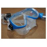 Cressi Adult Rondine Palau Fin Snorkel Set - Fin Size S/M