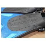 Cressi Adult Rondine Palau Fin Snorkel Set - Fin Size L/XL