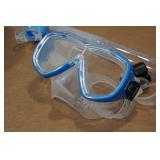 Cressi Adult Rondine Palau Fin Snorkel Set - Fin Size L/XL